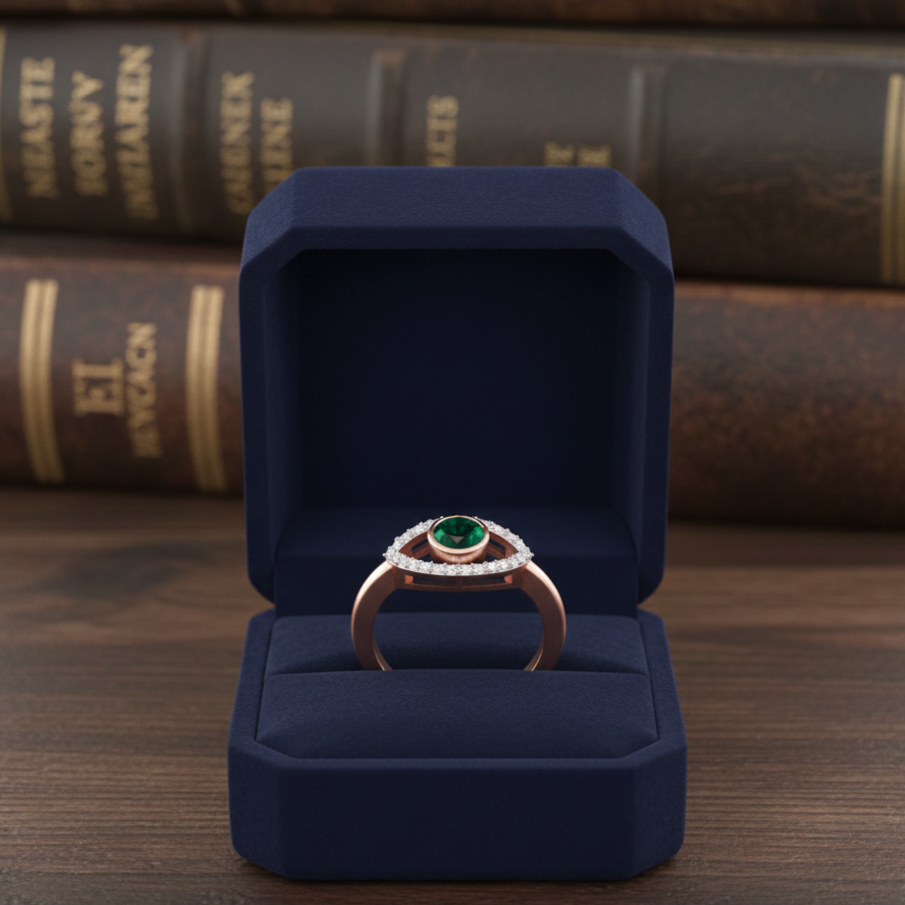 Diamond Velvet Ring - 3