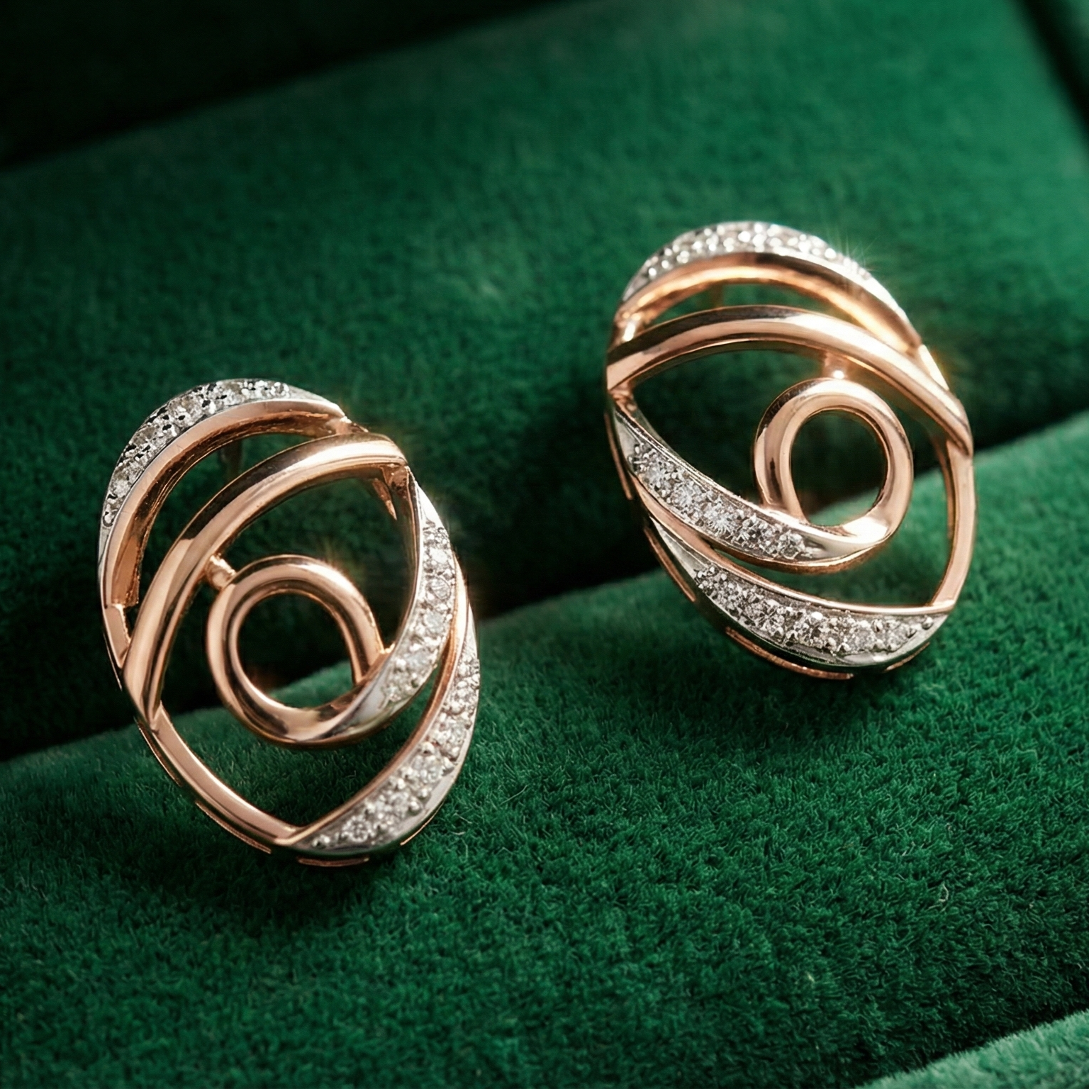 Diamond Purelight Pendant Earrings
