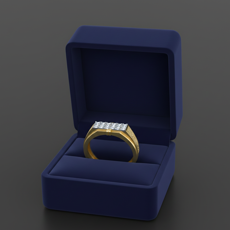 Timeless Prestige Gentleman Diamond Ring