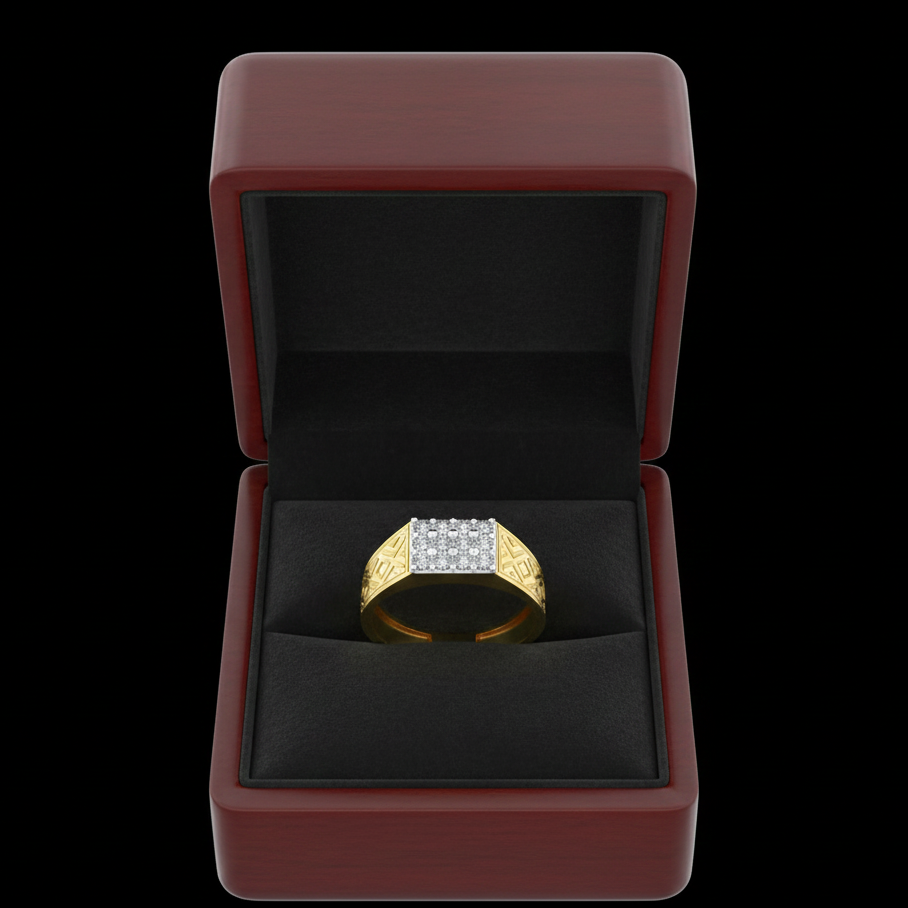 Executive Prestige Diamond Gents Ring