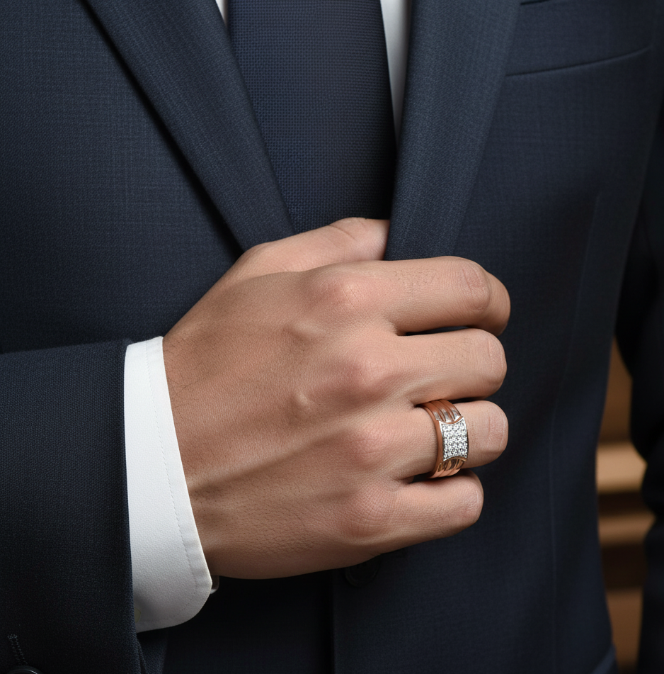 Classic Diamond Ring for Men