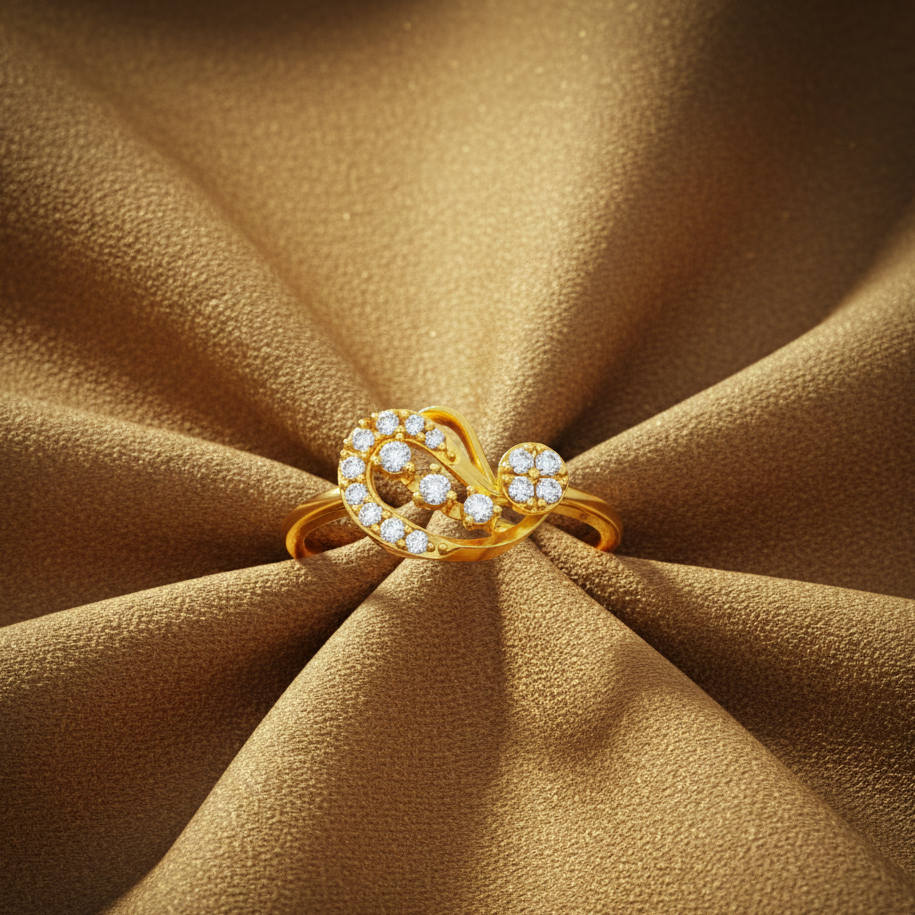 Diamond Luxe Ivy Bloom Ring - 3