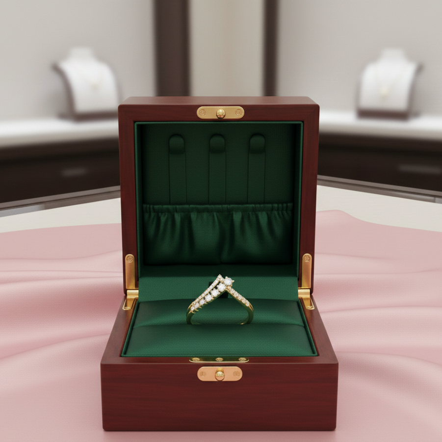 Grace Halo Bloom Diamond Ring