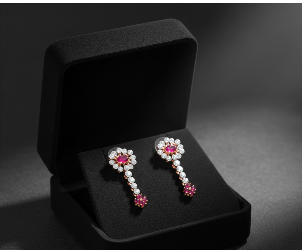 Divinia Glow Diamond Dangles