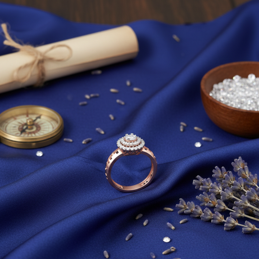 GraceBloom Luxe Diamond Ring - 3