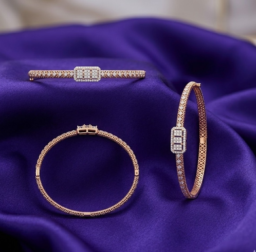 Diamond Box Chain Bracelet