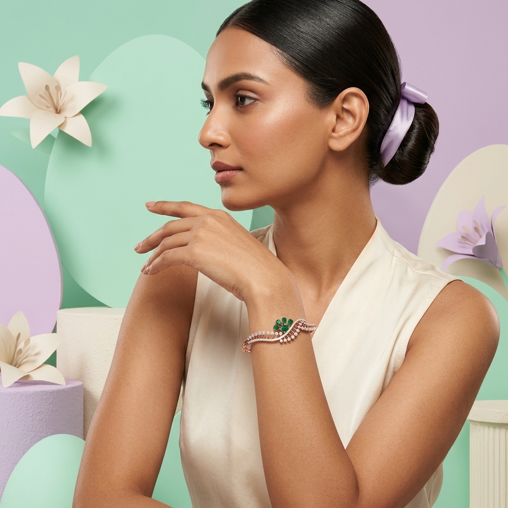Luxe Orbit Diamond Bracelet