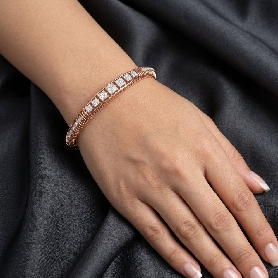 Diamond Bridal Bracelet
