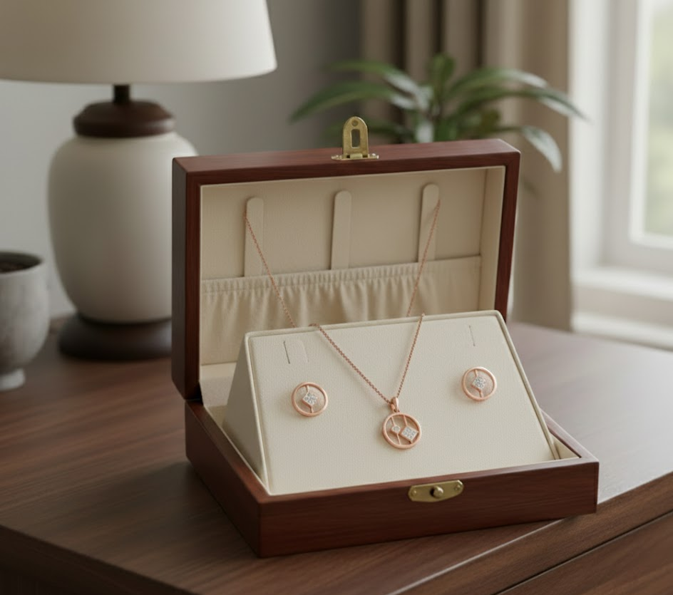 Velvet Glow Diamond Pendant