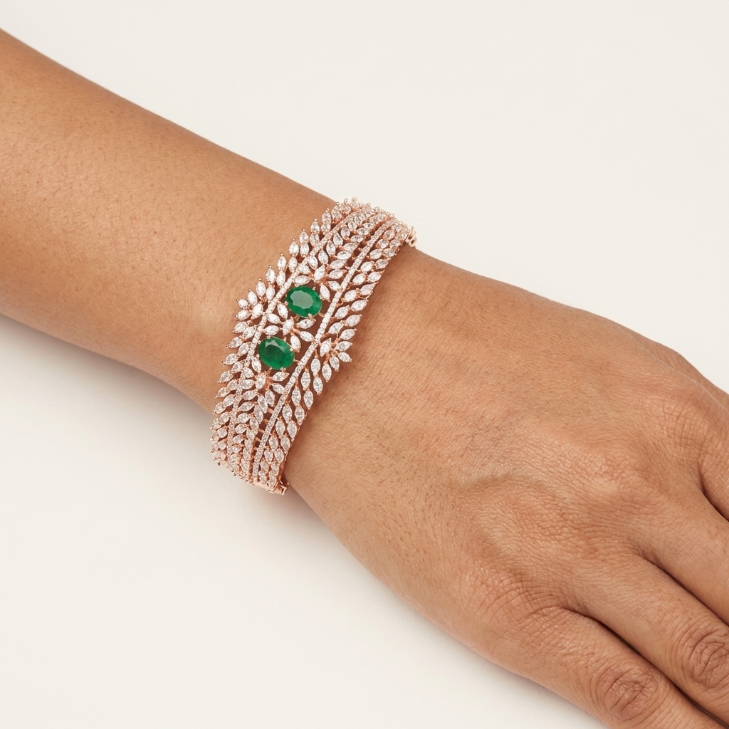 Diamond Halo Bracelet - 3