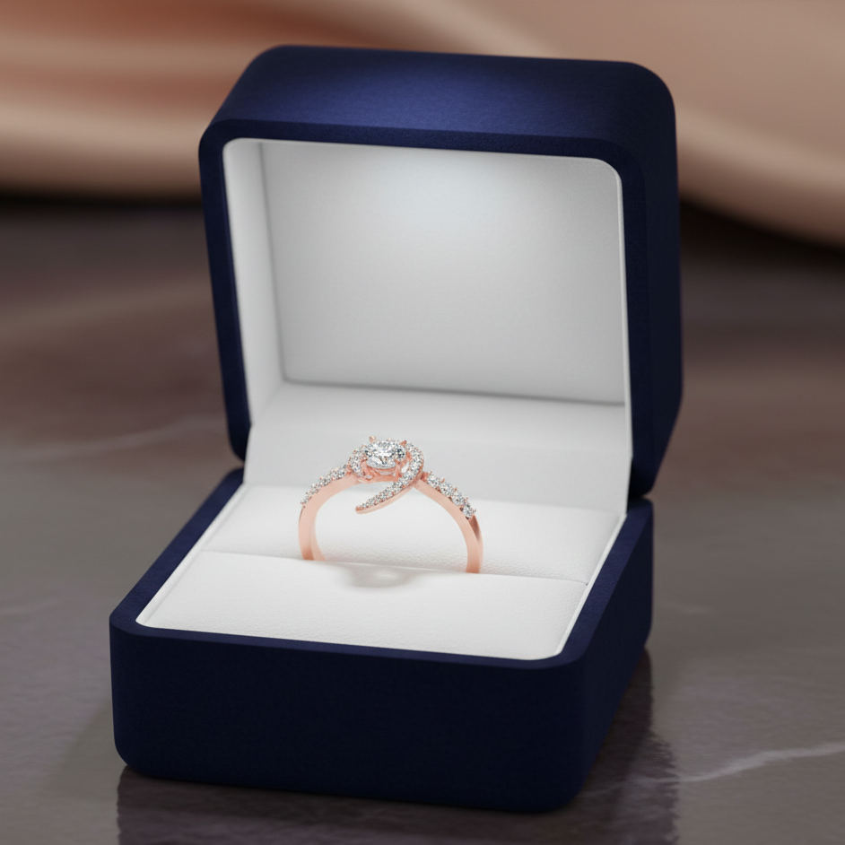 Radiant Grace Diamond Ladies Ring