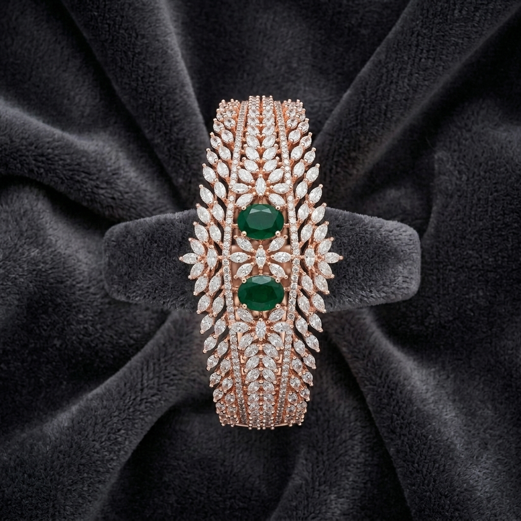Diamond Halo Bracelet