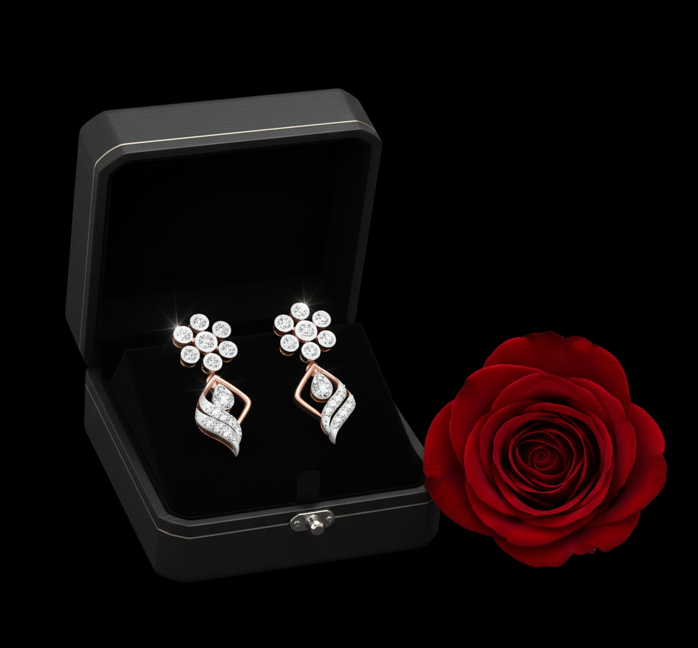Premium Daily Wear Diamond Stud Earrings