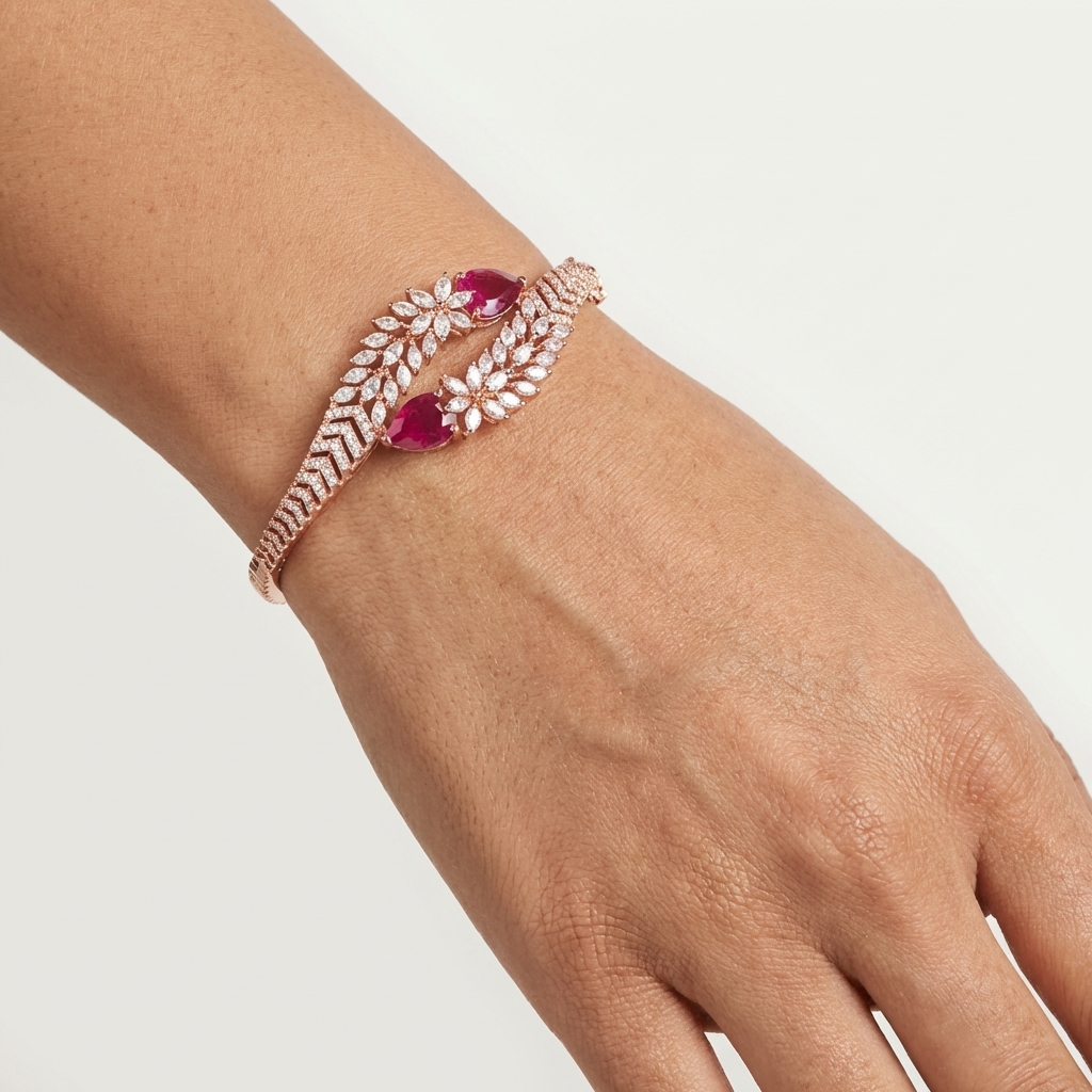 Ethereal Glow Diamond Bracelet - 3