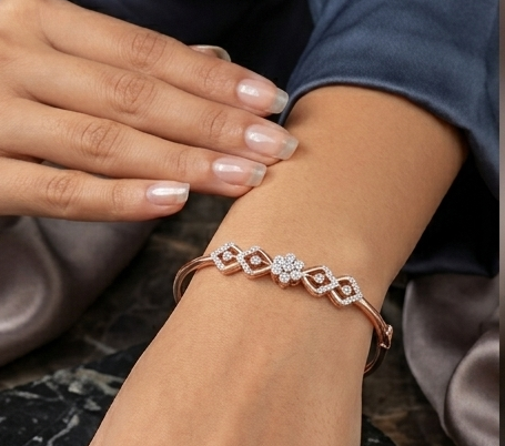 Diamond Twist Bracelet