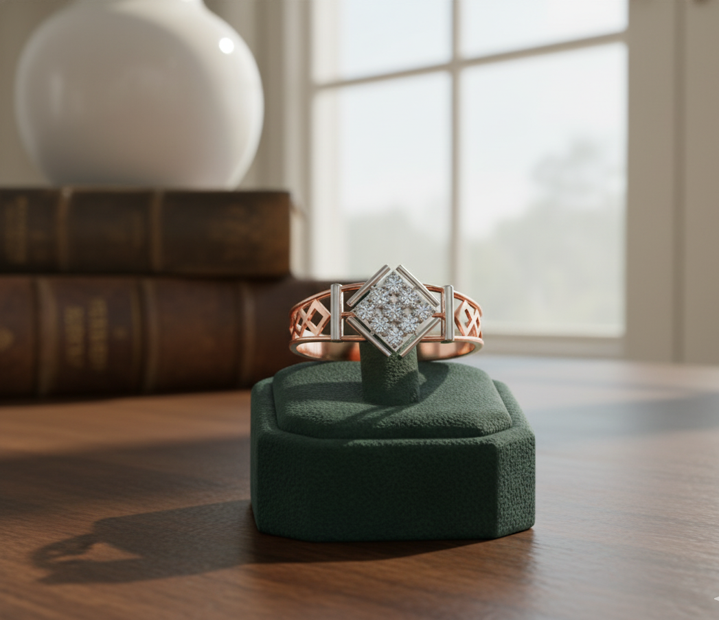 Bold Diamond Ring for Men