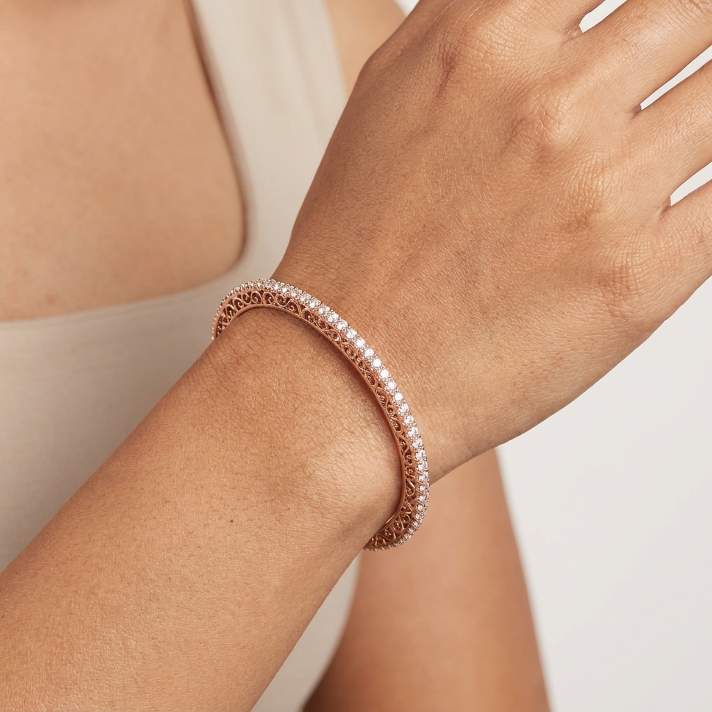 Wedding Diamond Bangles