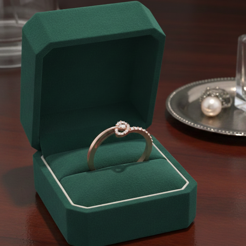 Pure Crown Diamond Ring