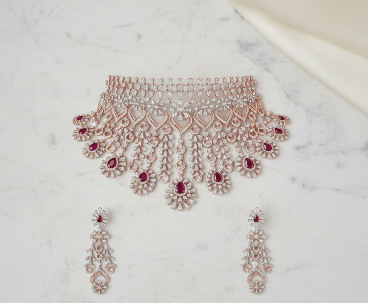 Diamond Grace Bridal Jewellery Set