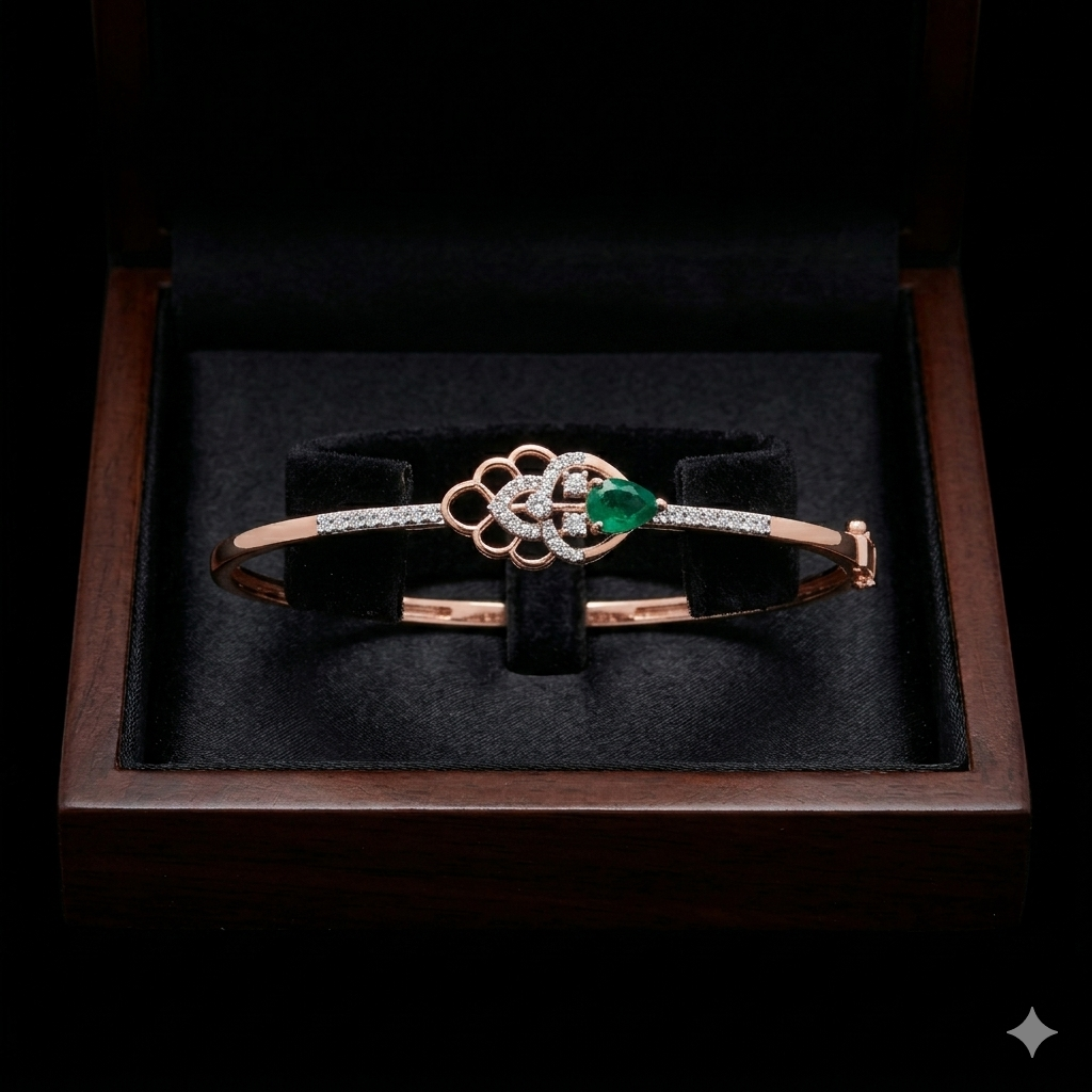 Diamond Bangle Bracelet
