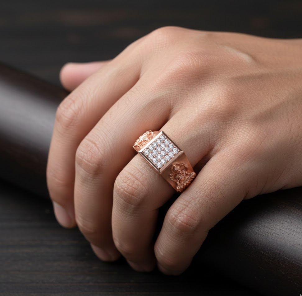 Prestige Authority Diamond Gents Ring