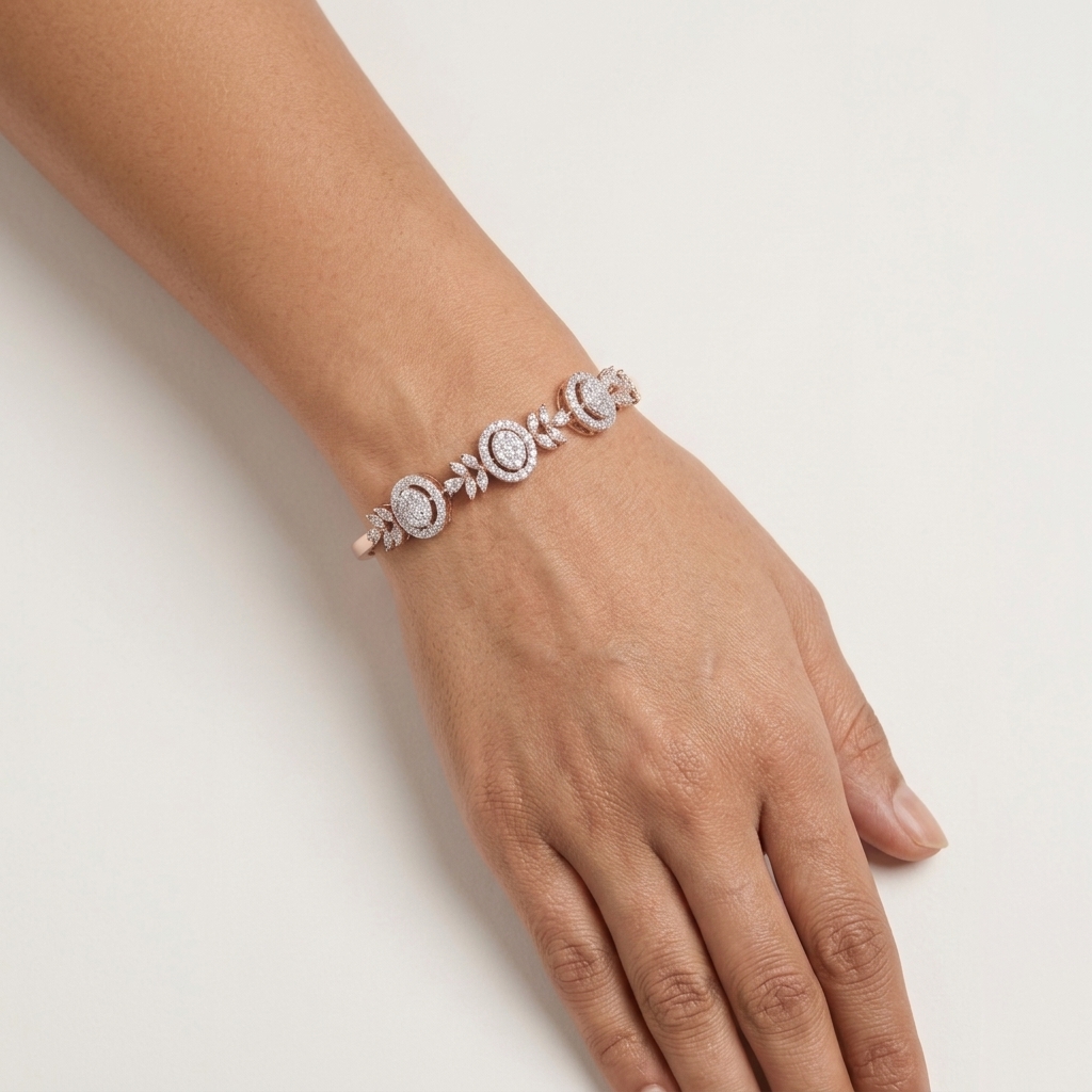 Chic Spark Diamond Bracelet - 3