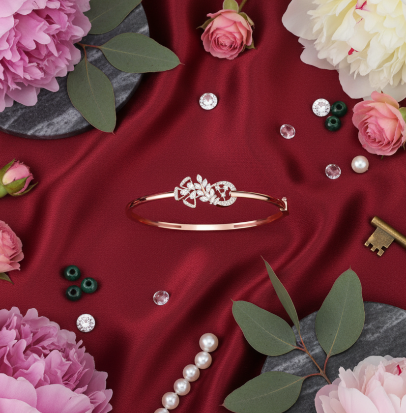 Radiant Curve Diamond Bracelet