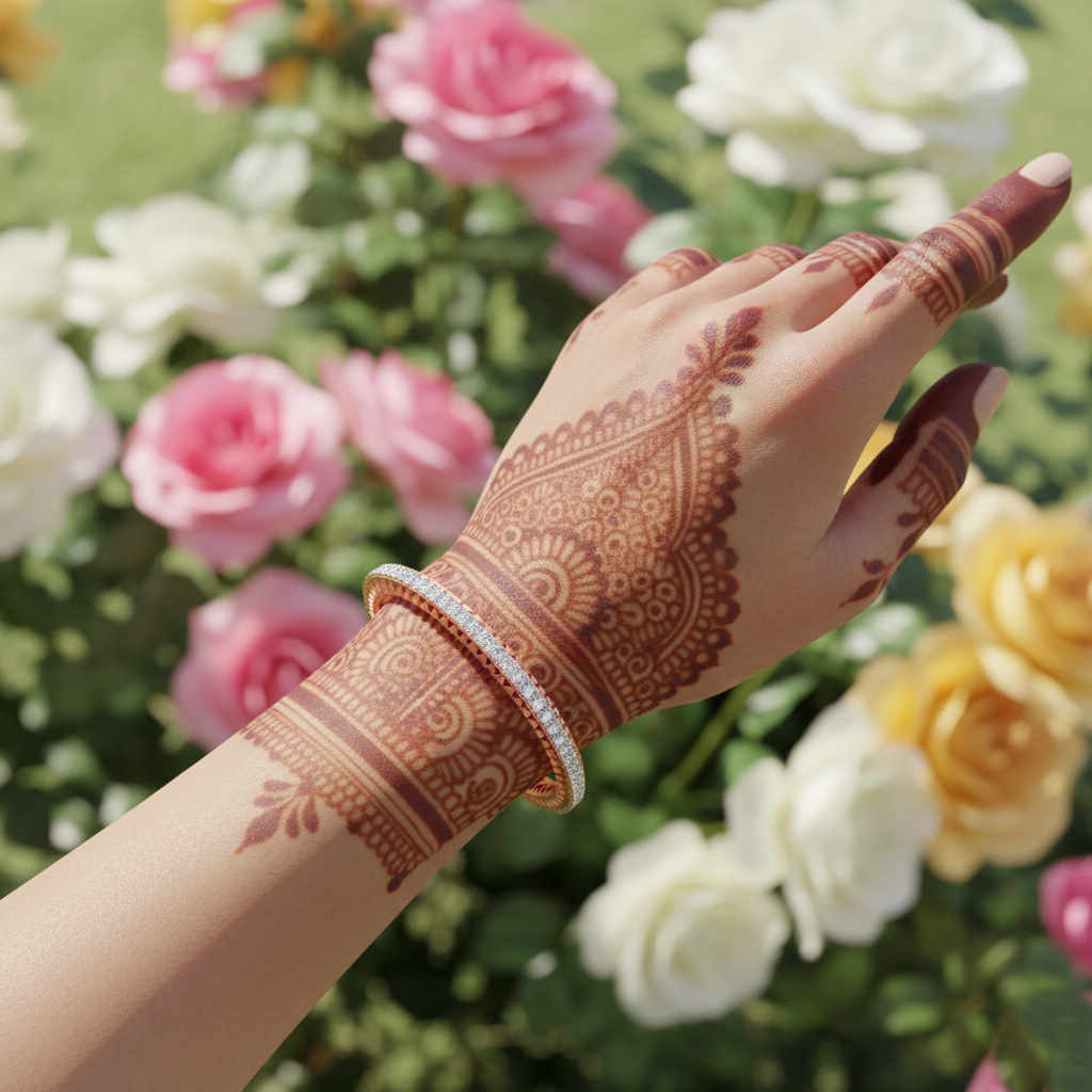 Ethereal Spark Diamond Bangle