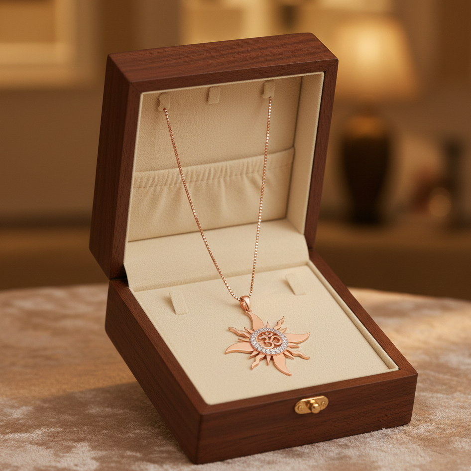 Minimal Grace Diamond Pendant
