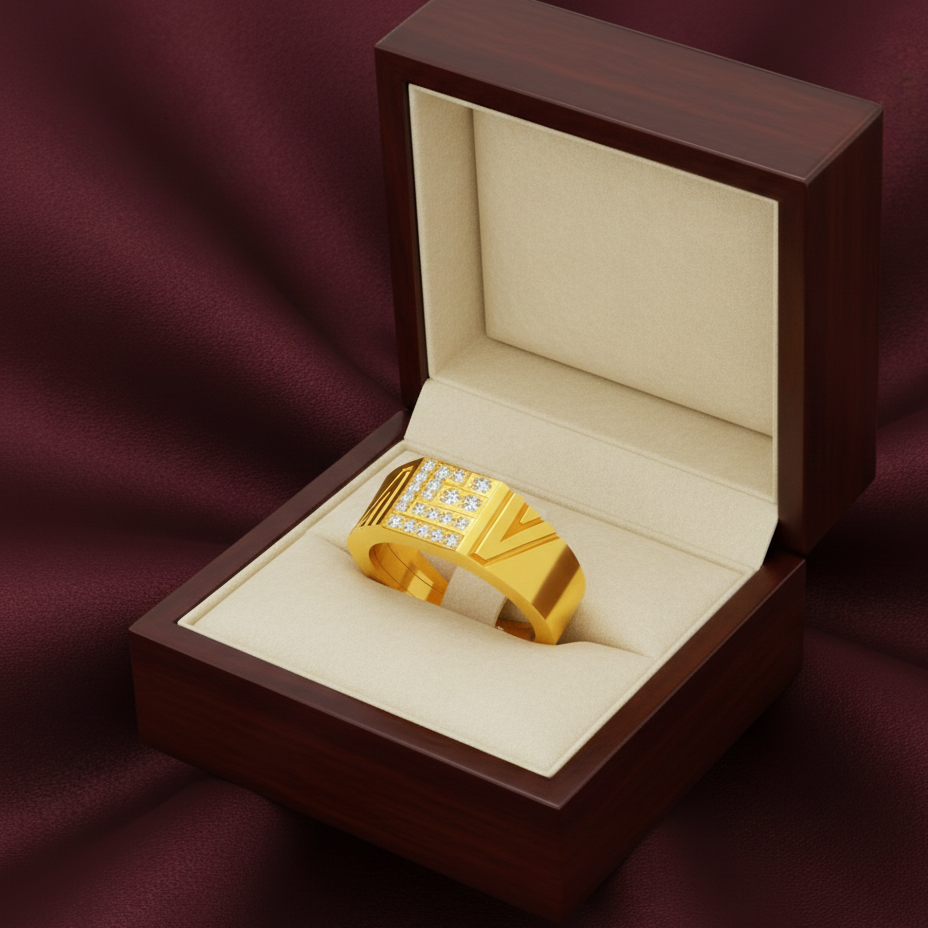 Prestige Edge Diamond Gents Ring
