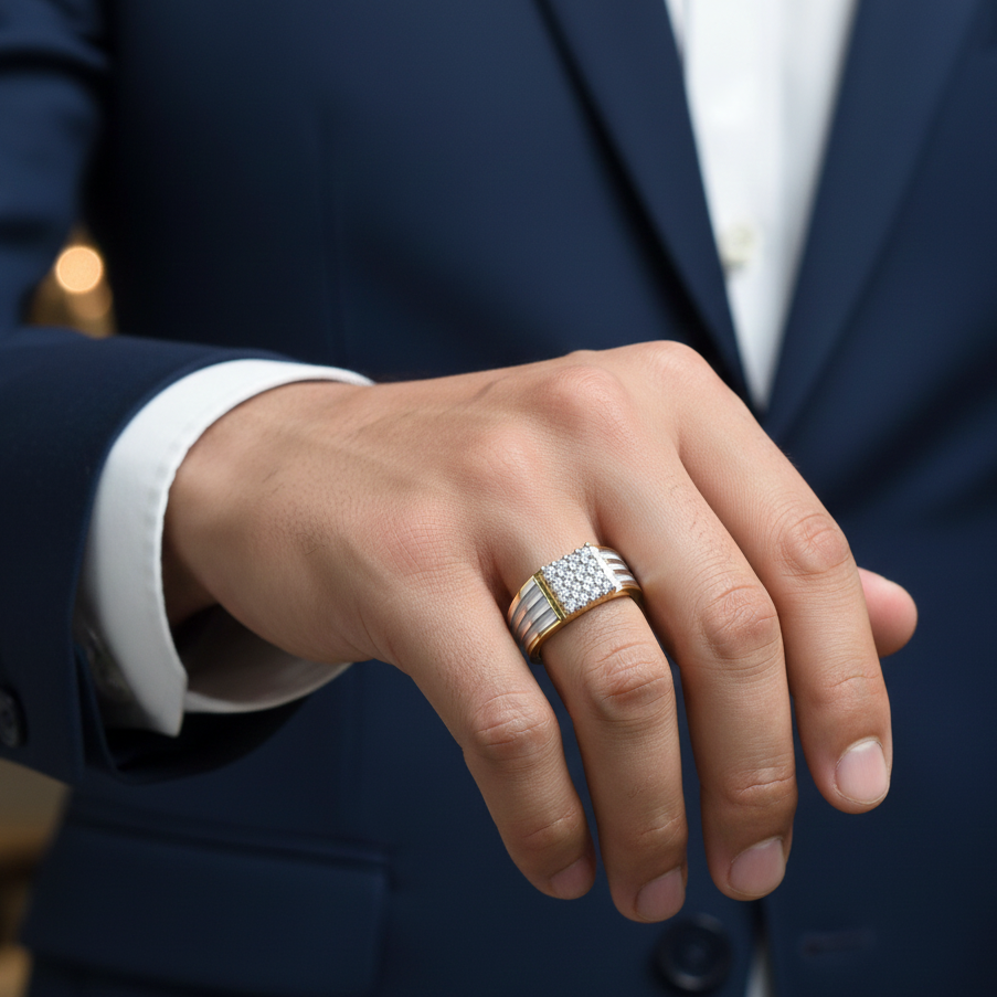 Royal Legacy Diamond Gents Ring - 3