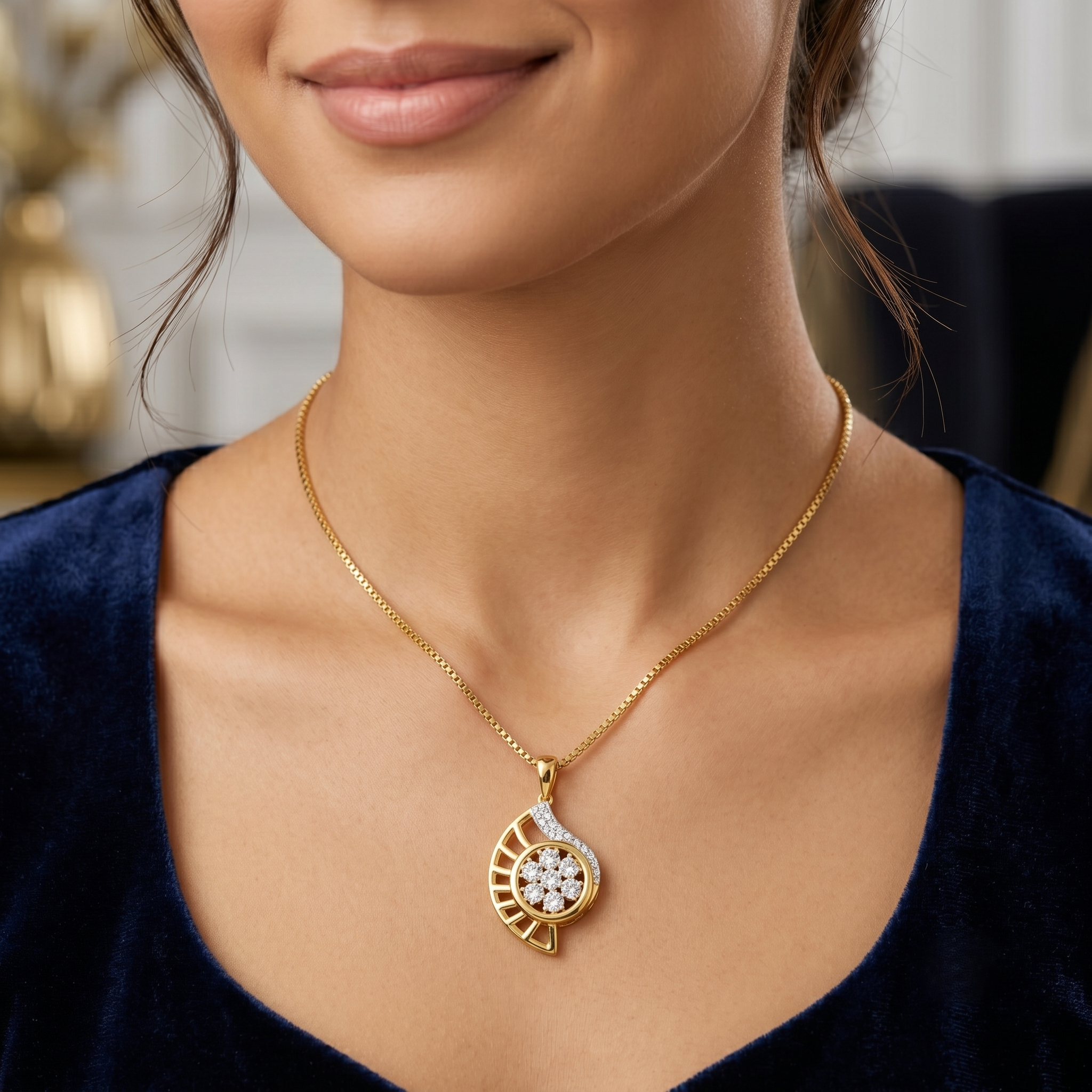 Lumiora Diamond Pendant