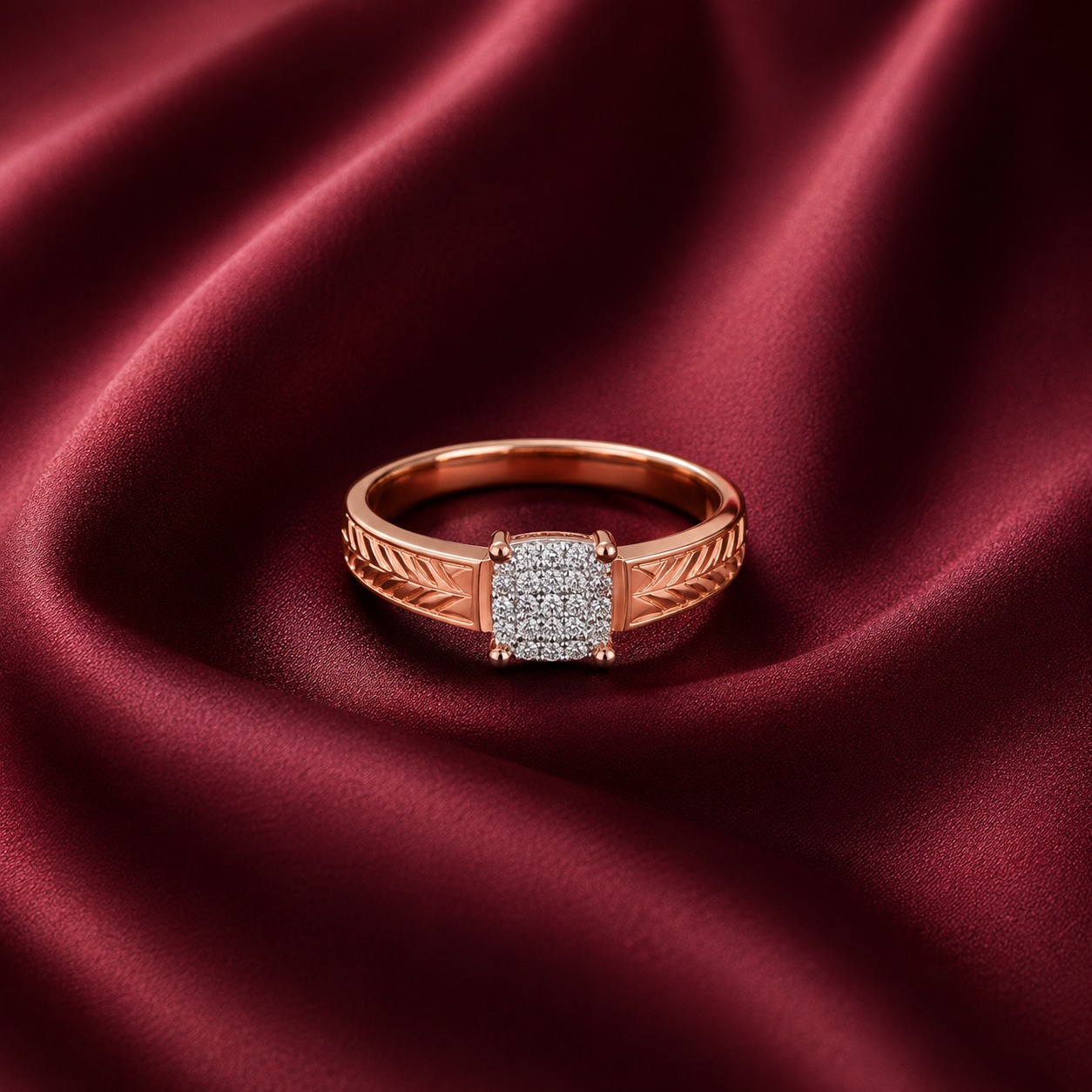 Elite Gentlemans Diamond Band - 3