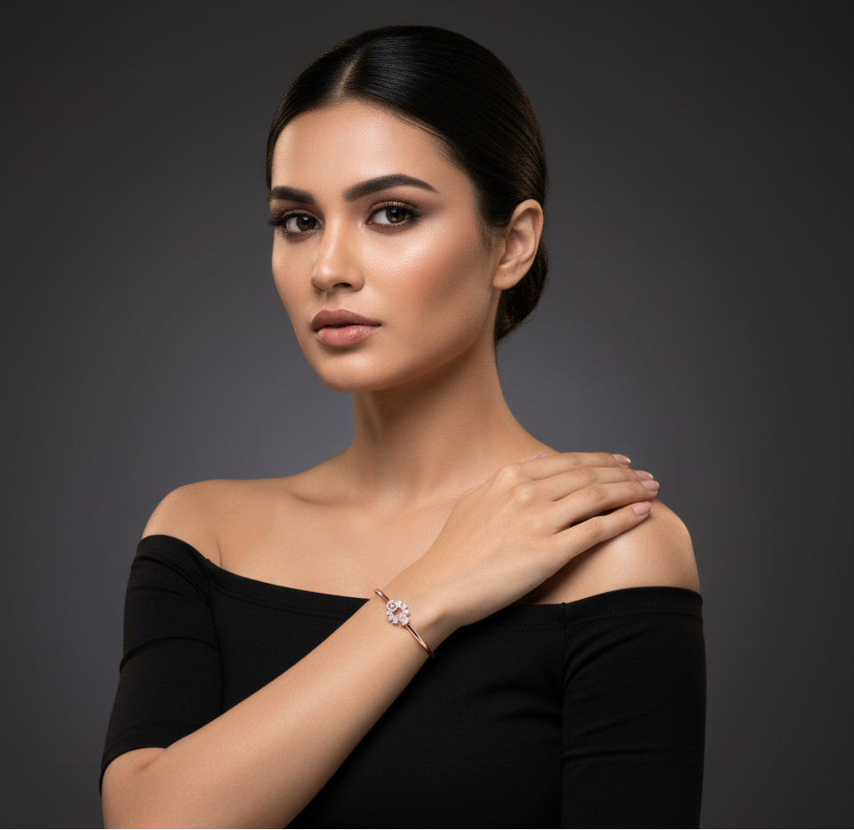 Slimline Diamond Bracelet - 3