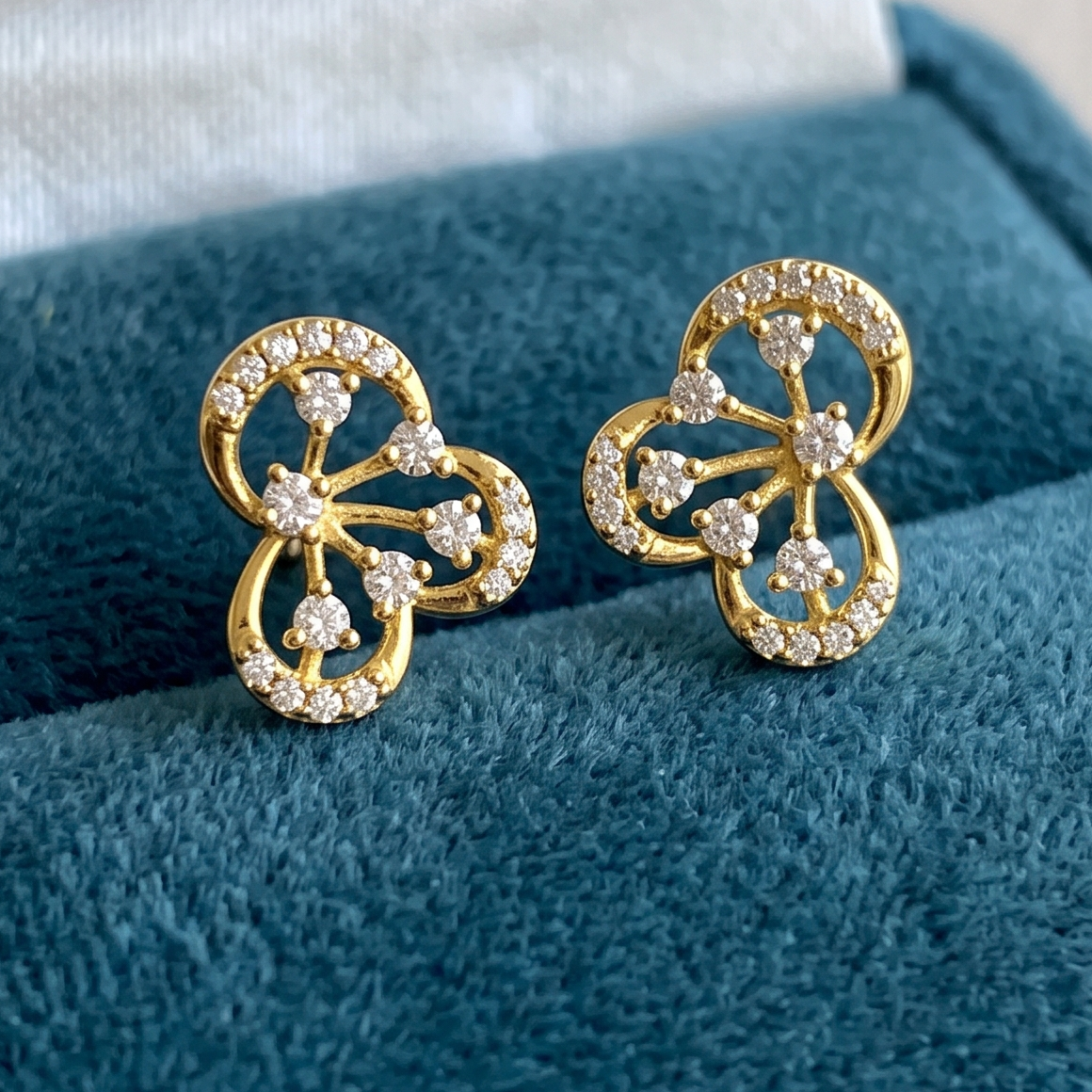 Exquisite Brilliance Diamond Drop Earrings