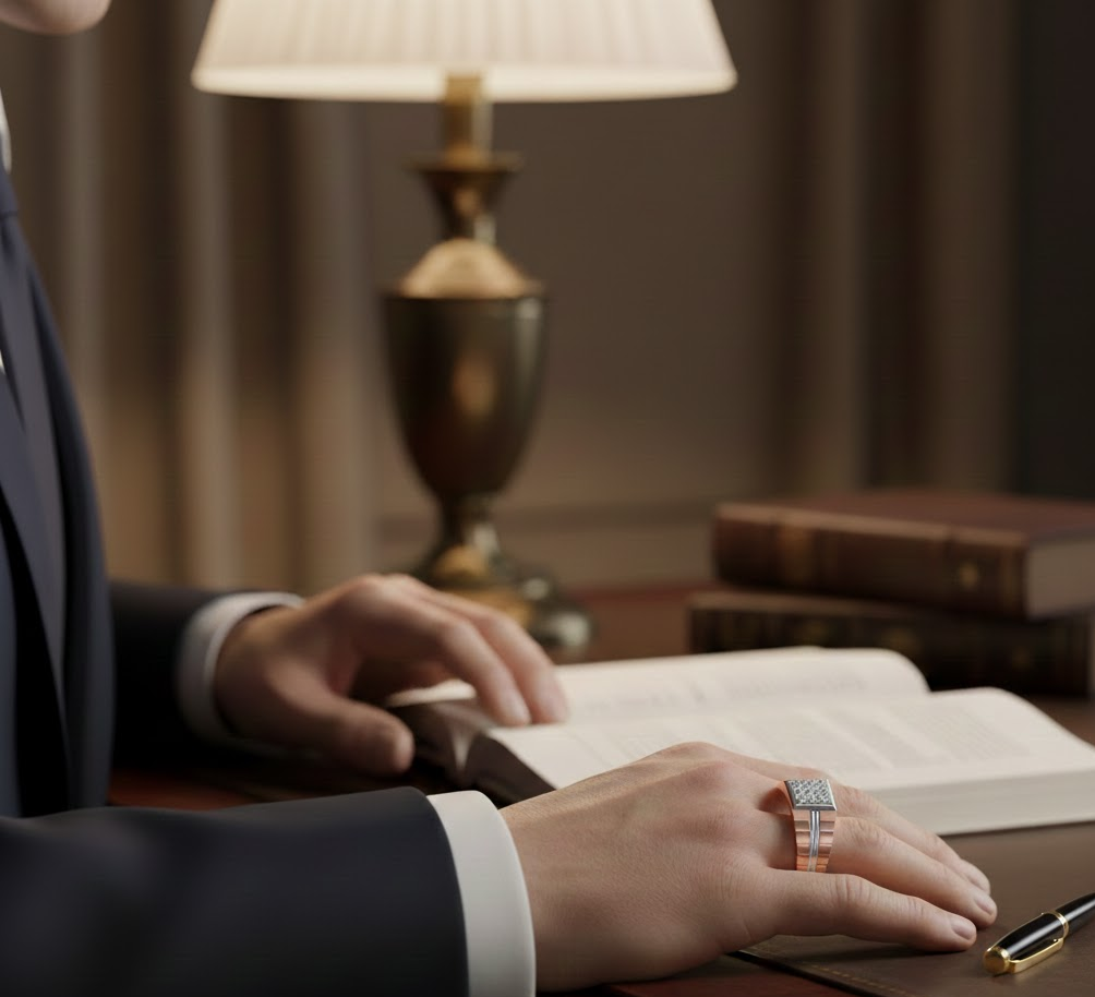 Sovereign Prestige Diamond Gents Ring