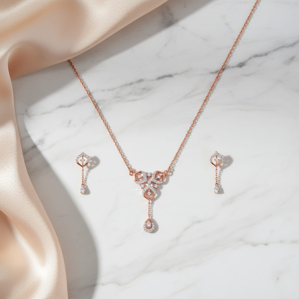 Imperial Diamond Luxe Necklace Set