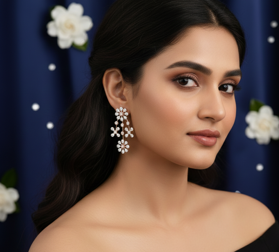 Lumisphere Diamond Dangler Earrings