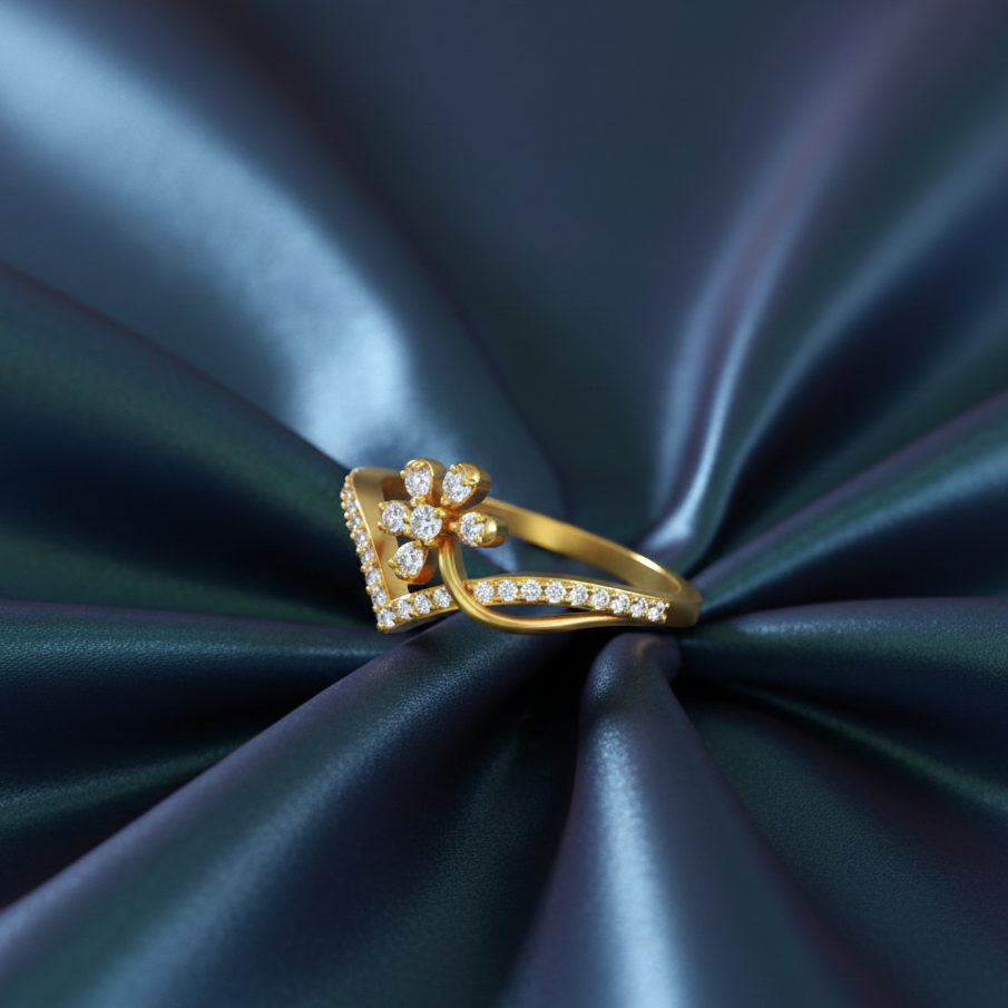 Celestial Crown Diamond Ring - 3