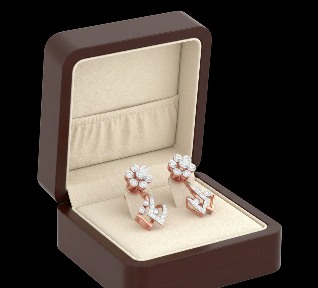 Elara Grace Diamond Dangles