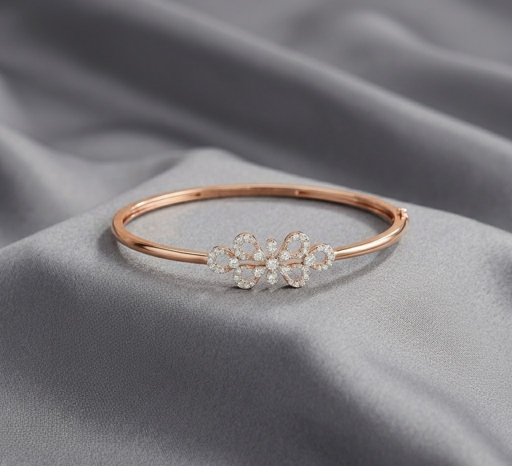 Diamond Petal Bracelet