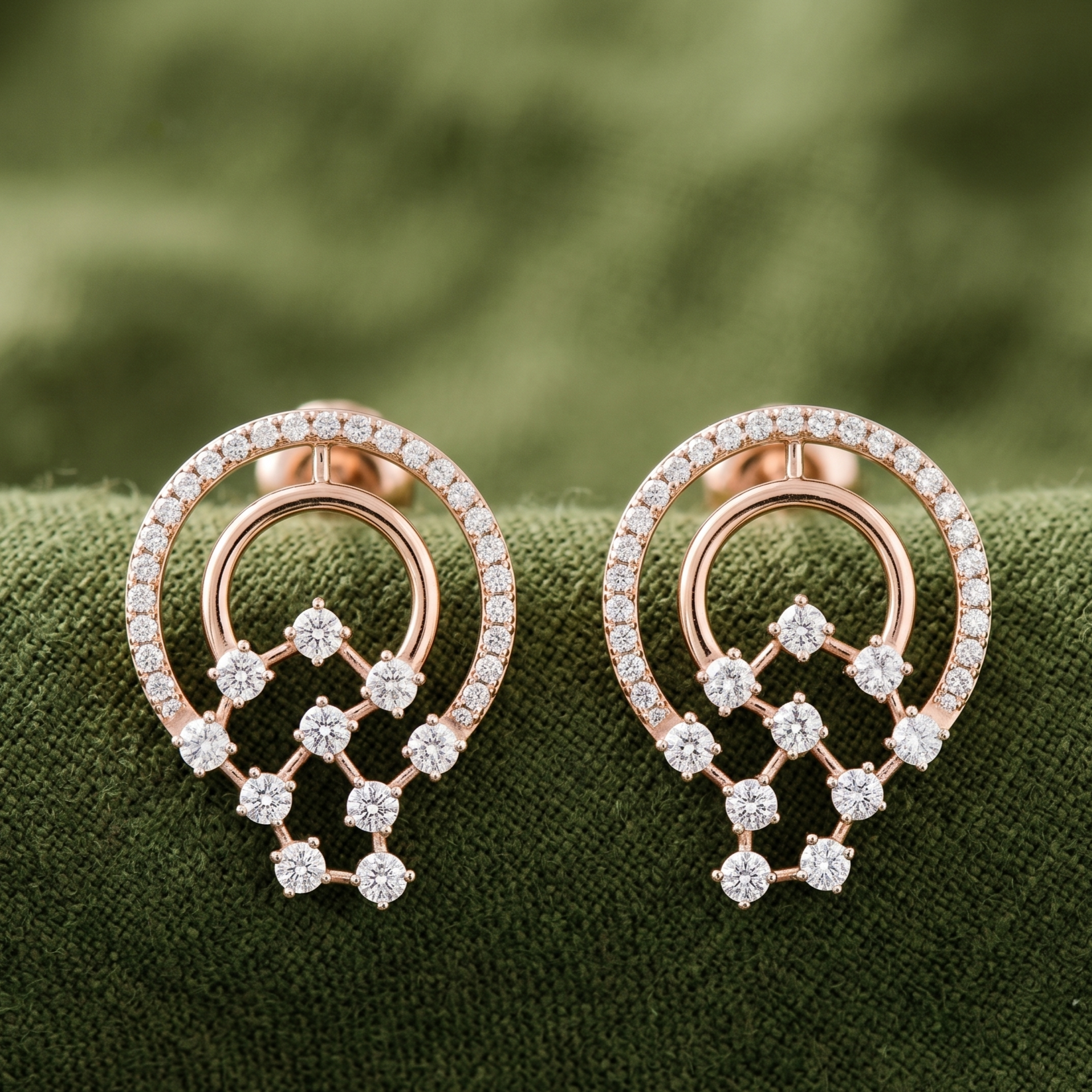 Enigma Diamond Earrings