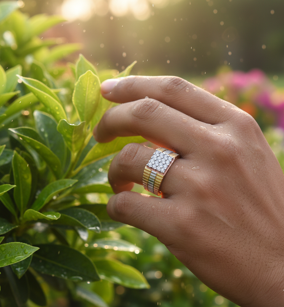 Timeless Royal Authority Diamond Gents Ring