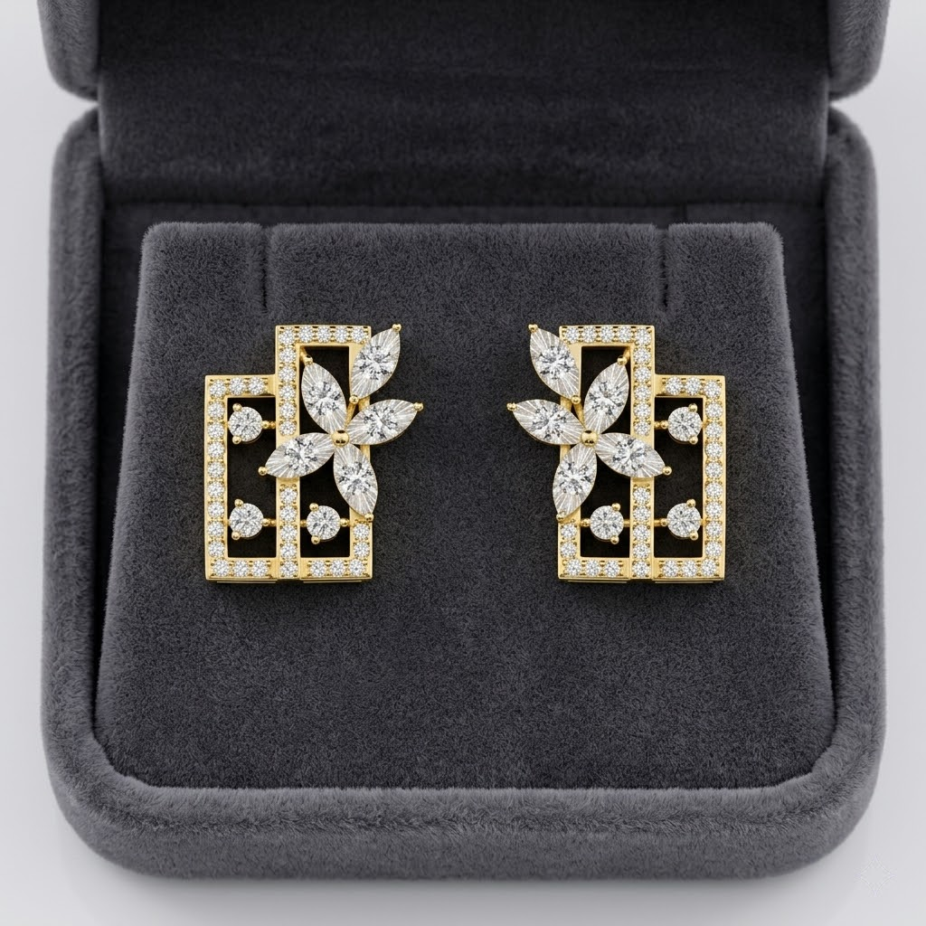 Everglow Diamond Earrings - 6