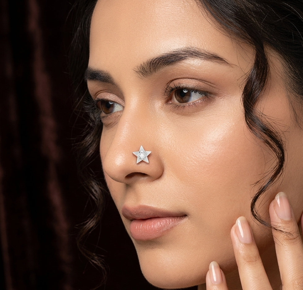 Chic Glow Diamond Nosepin