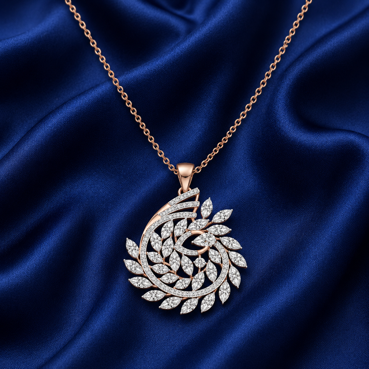 High Spark Diamond Pendant