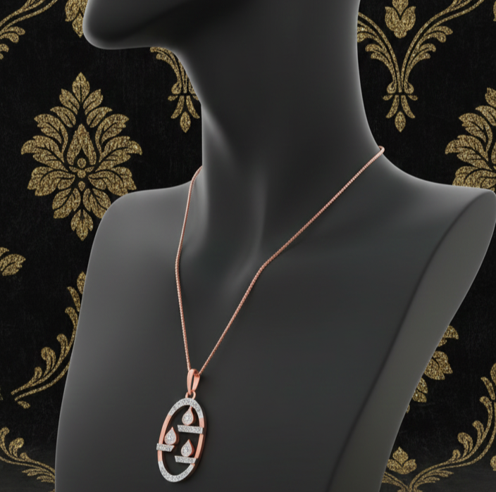Aurora Shine Diamond Pendant