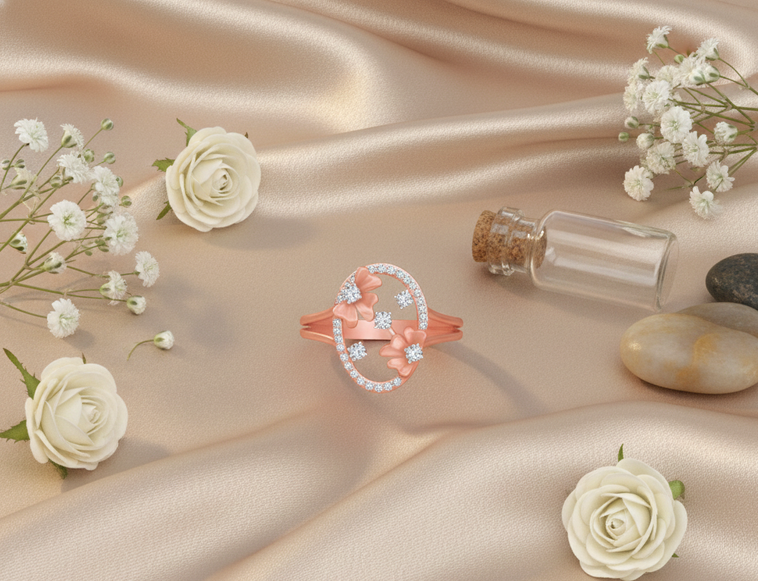 Dazzling Crown Diamond Ladies Ring - 3