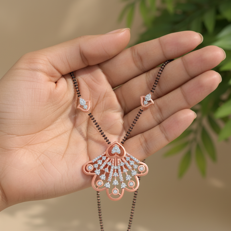 Signature Gold Diamond Tanmaniya for Festive Wear - 3