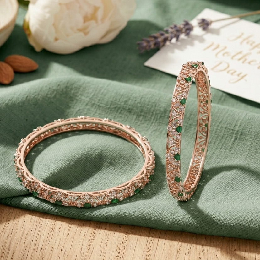 Festive Diamond Bangles